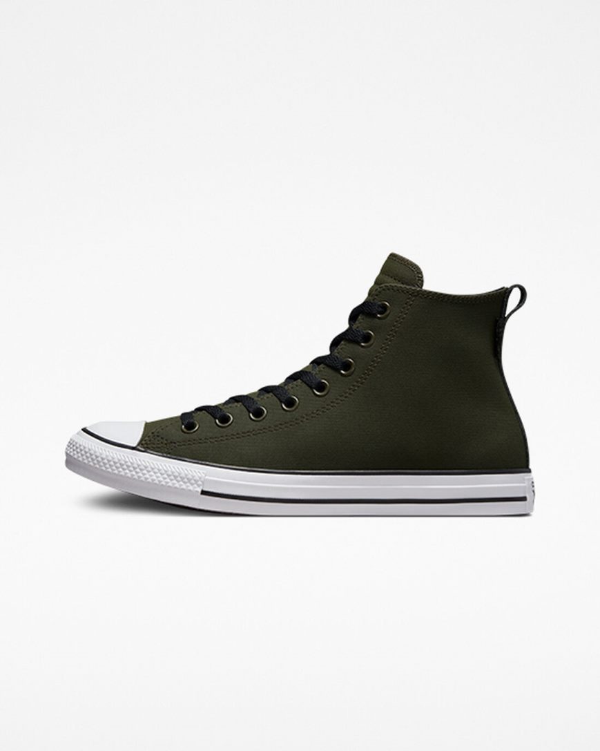 Women's Converse Chuck Taylor All Star TecTuff High Top Shoes Olive / Green / White / Black | AU 50C69X